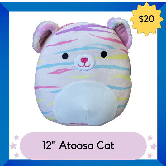 Squishmallows Plush --  Atoosa Cat