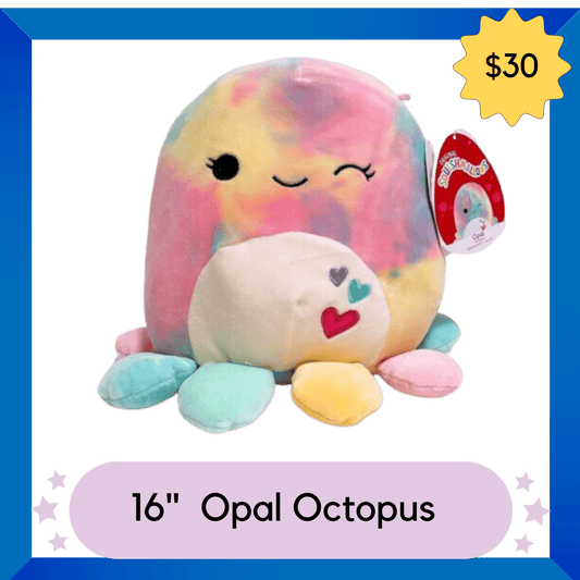 Squishmallows Plush -- Opal Octopus