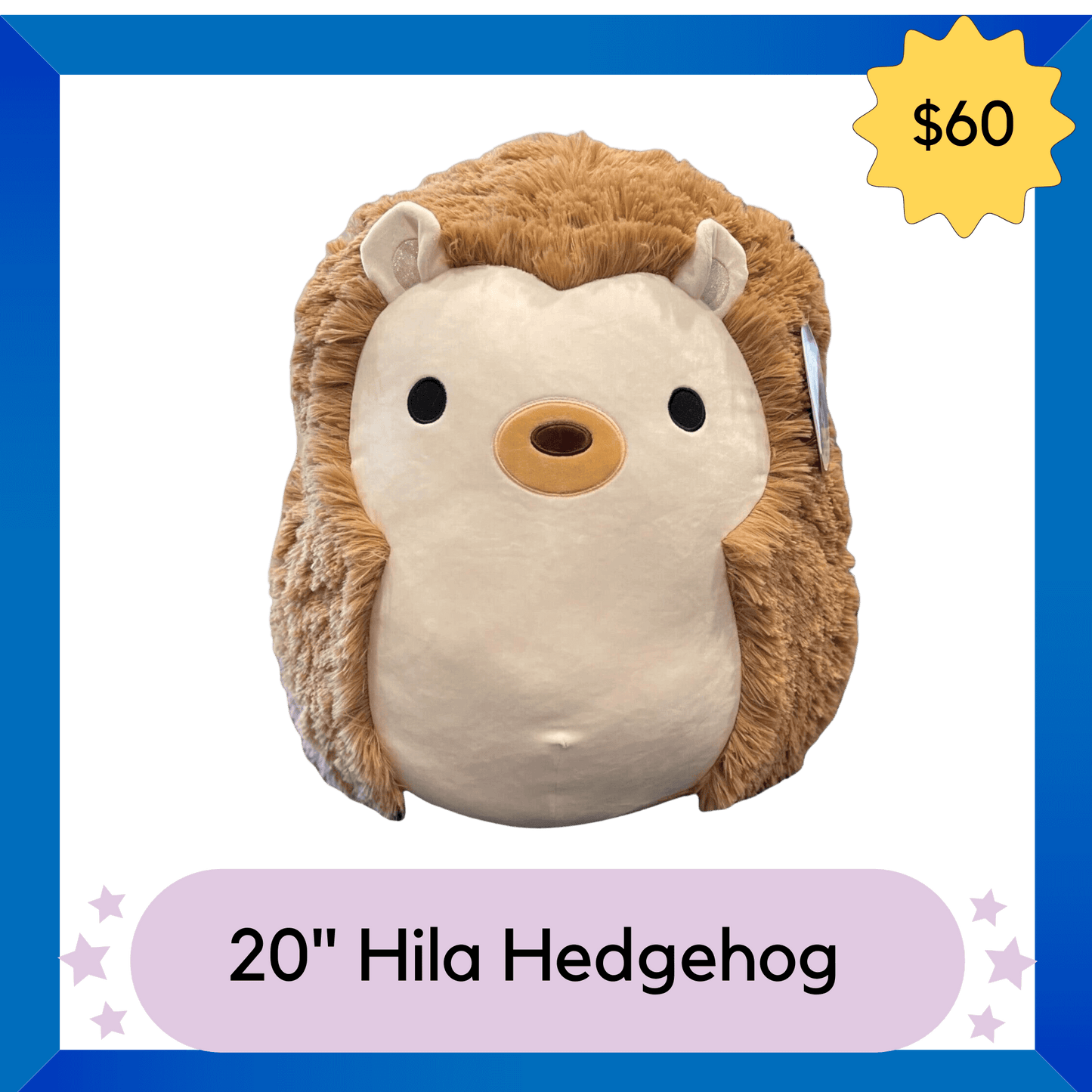 Squishmallows Plush -- Hila Hedgehog