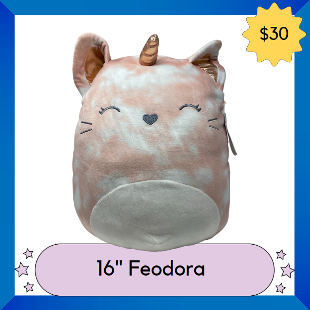 Squishmallows Plush-- Feodora