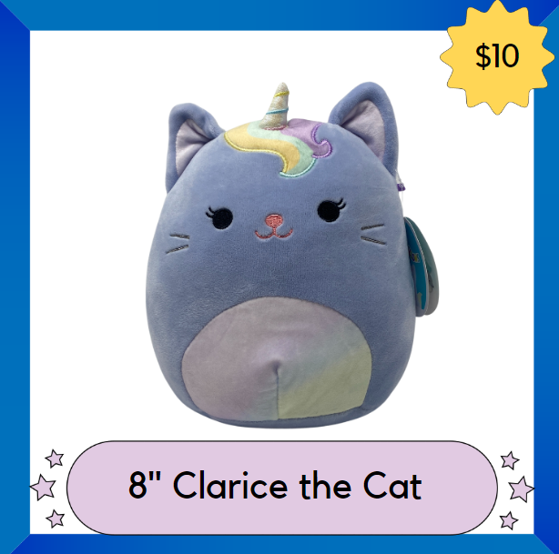 Squishmallows Plush-- Clarice the Cat