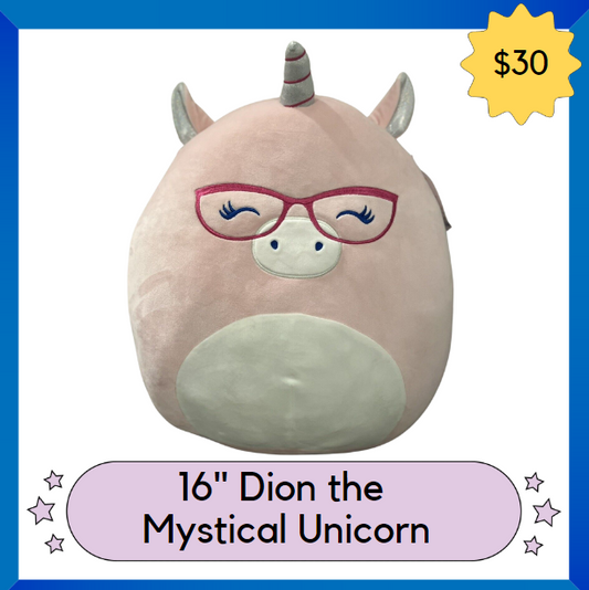 Squishmallows Plush-- Dion The Mystical Unicorn